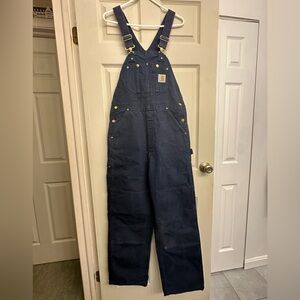Blue Carhartt Overalls
